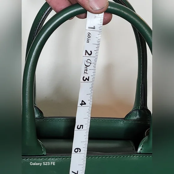 Beautiful Dark Green Valentino Handbag - Picture 10 of 10